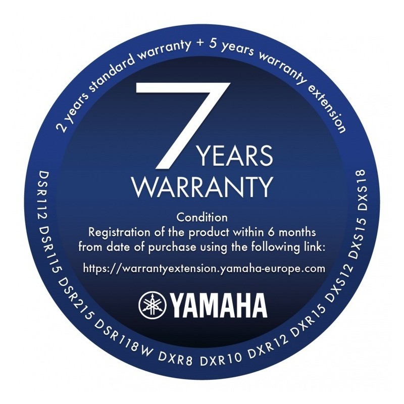 Yamaha DZR12 White - gwarancja 7 lat