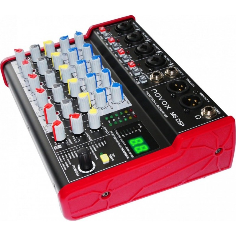 Novox M6 DSP MKII - mikser audio