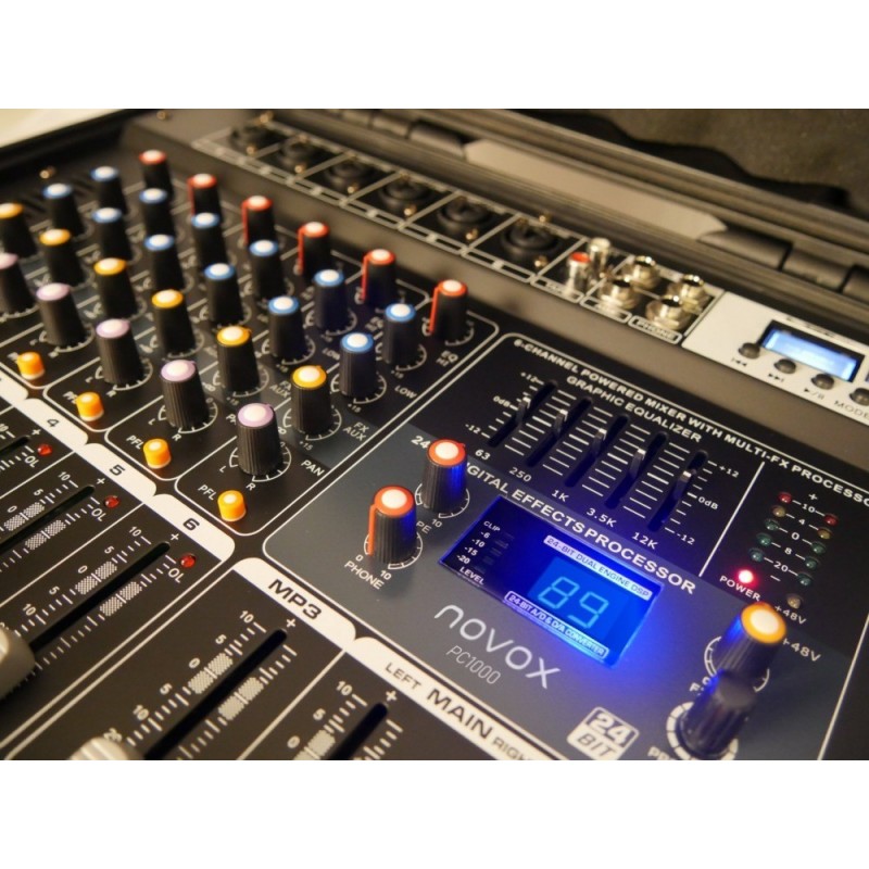 Novox PC1000 - mikser, efekty