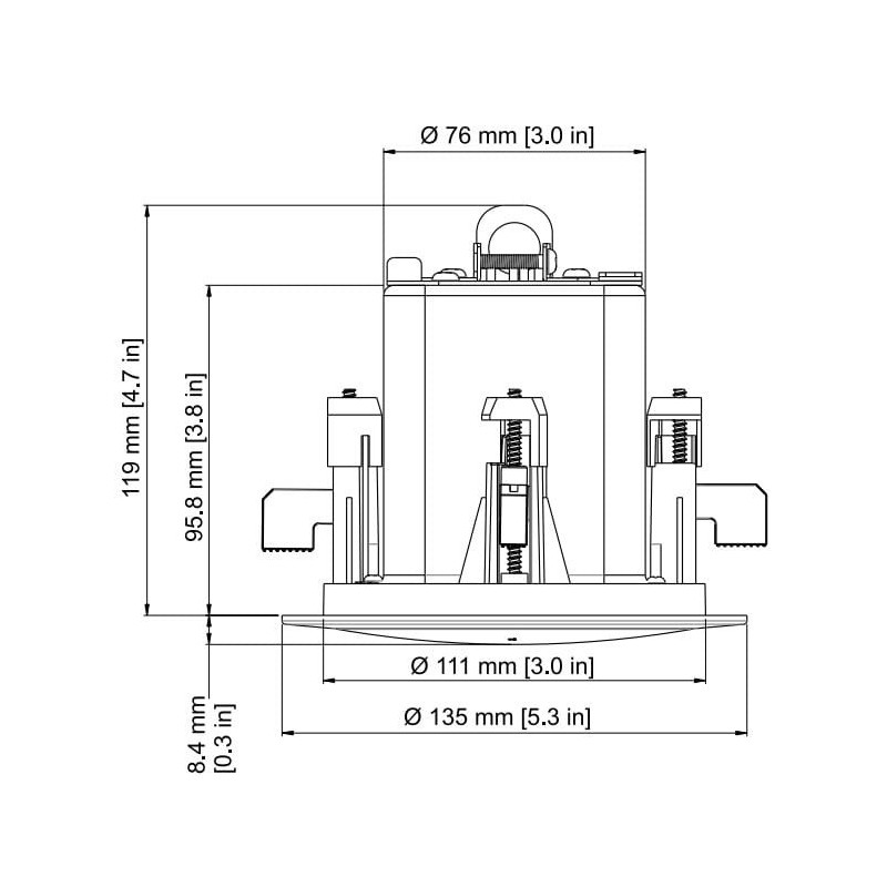 Bosch LC6-S-L - głośniki podwieszane, para