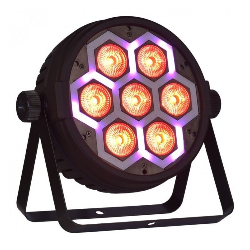 LIGHT4ME FRAME PAR 7x12 LED RGBW - reflektor efekt
