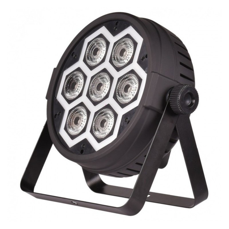LIGHT4ME FRAME PAR 7x12 LED RGBW - reflektor efekt