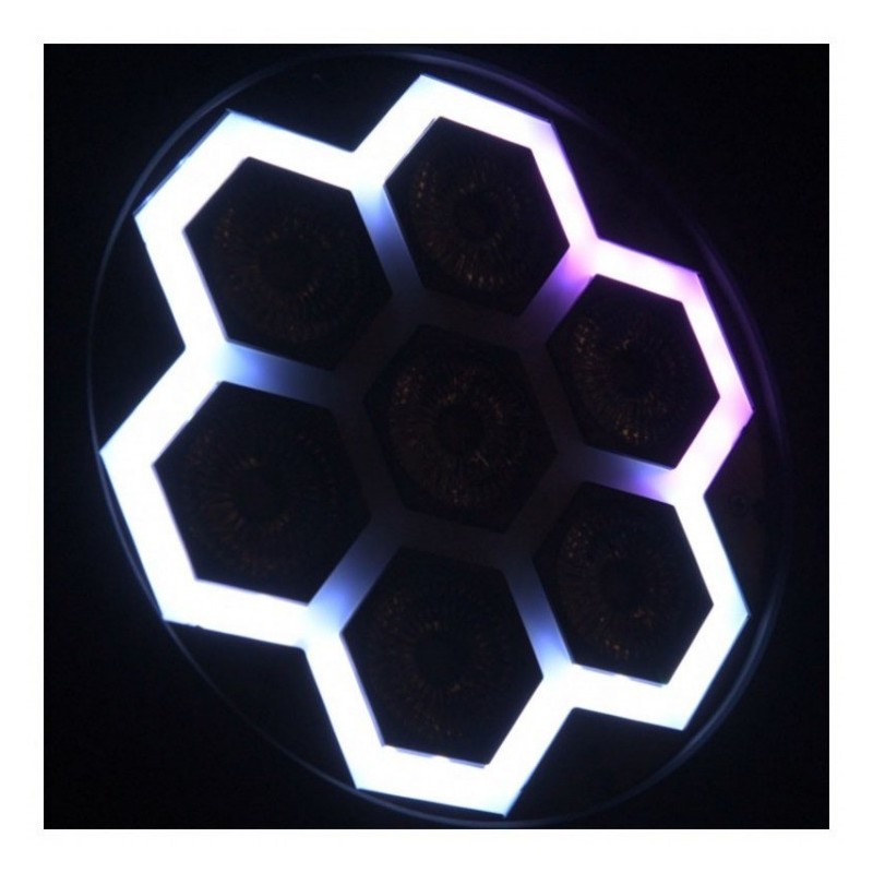 LIGHT4ME FRAME PAR 7x12 LED RGBW - reflektor efekt