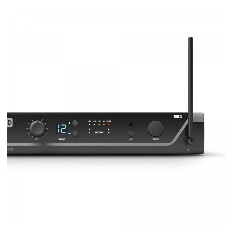 LD Systems U308 R2 - Odbiornik podwójny