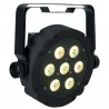 Showtec Compact Par 7 Q4 Black RGBW - PAR LED