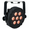 Showtec Compact Par 7 Q4 Black RGBW - PAR LED