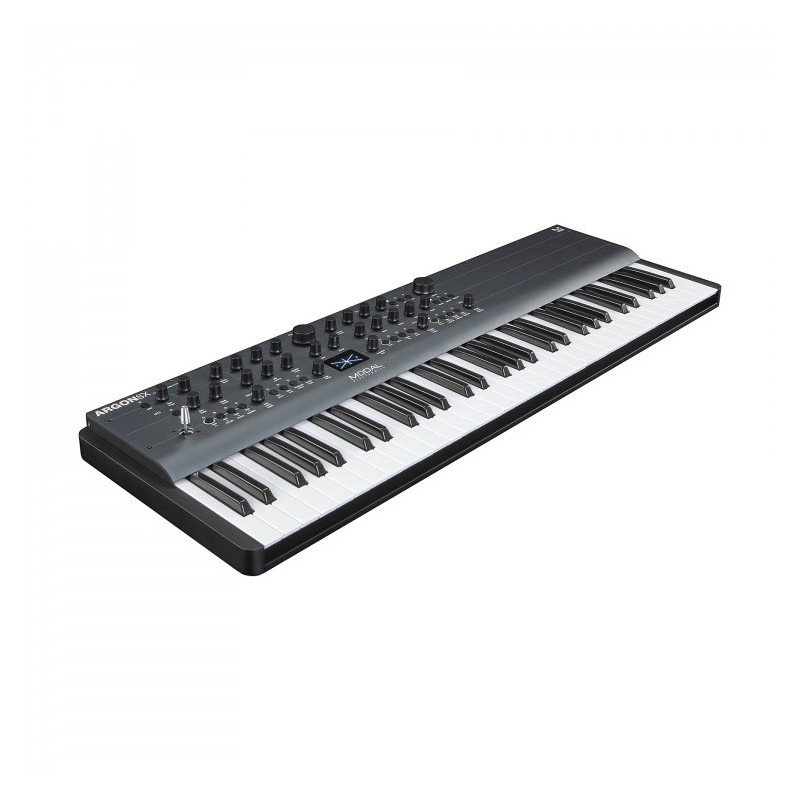 syntezator Modal Argon8X - widok z lewej strony