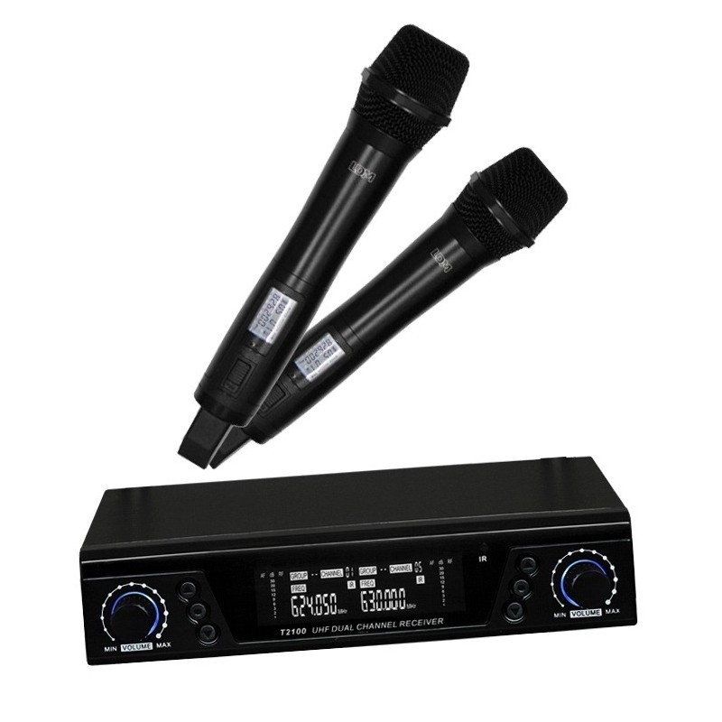 LDM T2100 + 2x H100 - Bezprzewodowy zestaw mikrofo