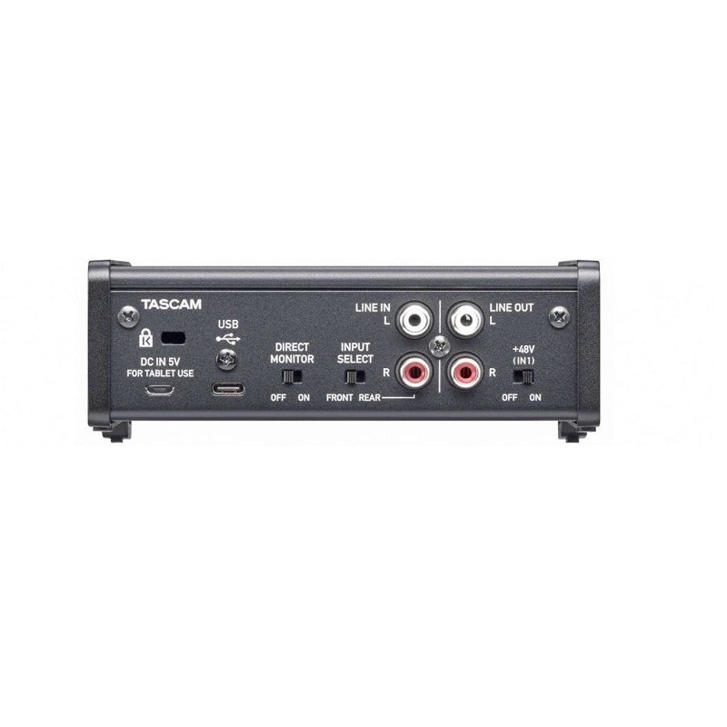 Tascam US-1x2HR - back