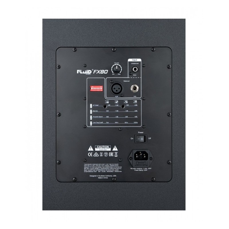 Fluid Audio FX80 - współosiowy monitor studyjny