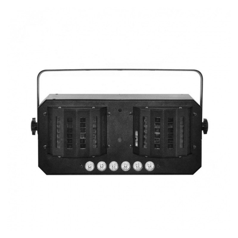 LIGHT4ME Derby MIX Strobo Laser - multiefekt LED