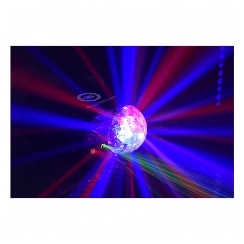 LIGHT4ME Disco Kula Laser - multiefekt świetlny LED