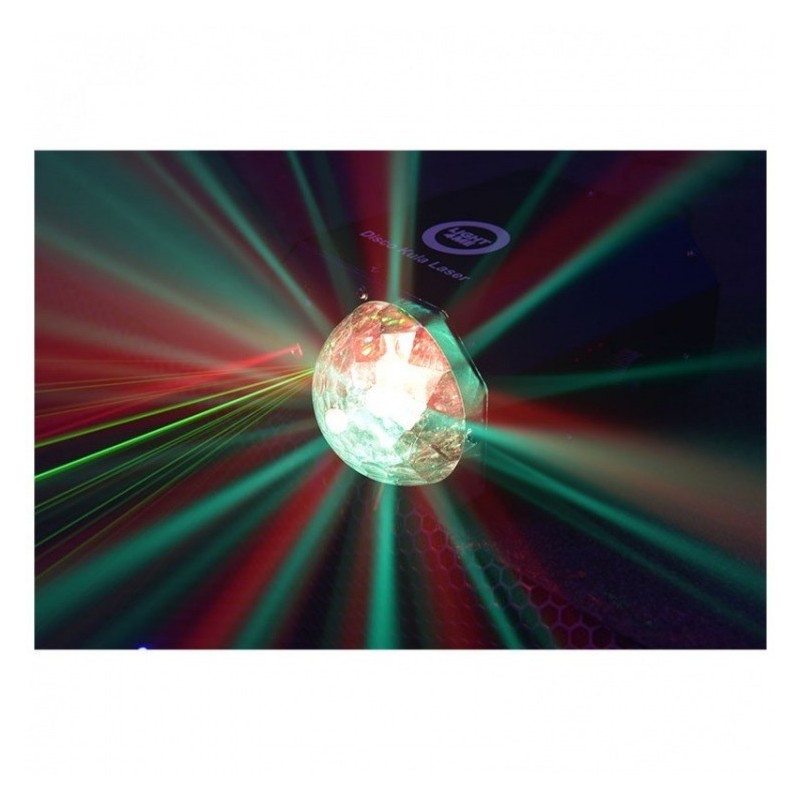 LIGHT4ME Disco Kula Laser - multiefekt świetlny LED