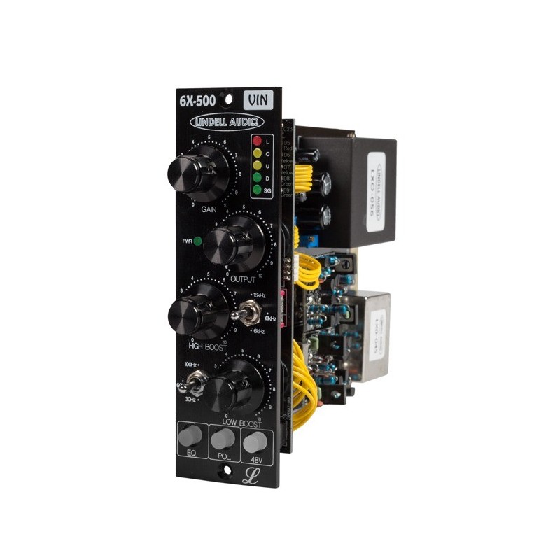 Lindell Audio 6X-500 – Preamp mikrofonowy z EQ
