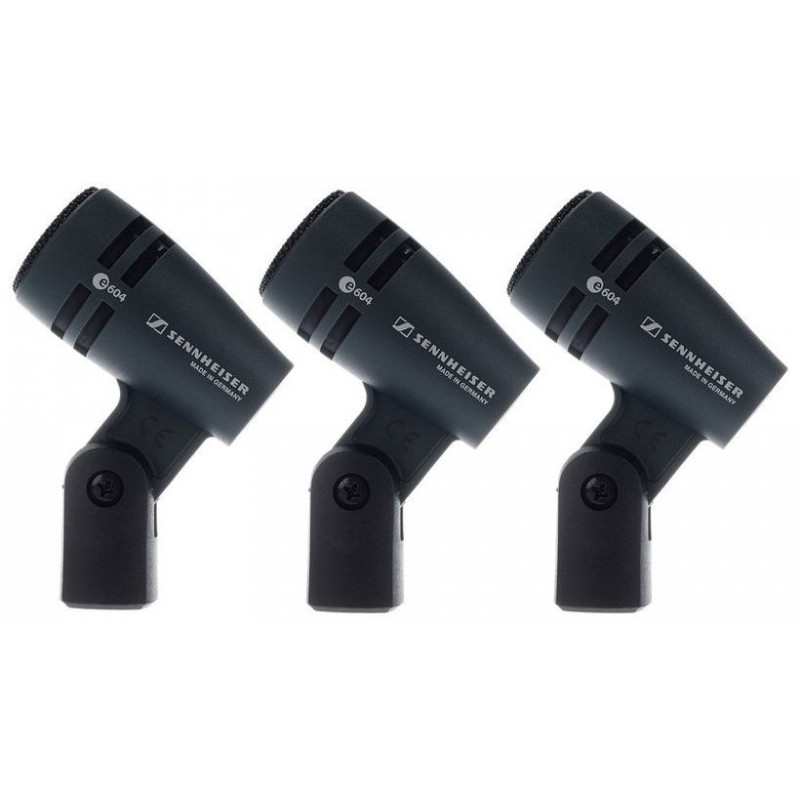 SENNHEISER E 604 3PACK - Zestaw mikrofonowy