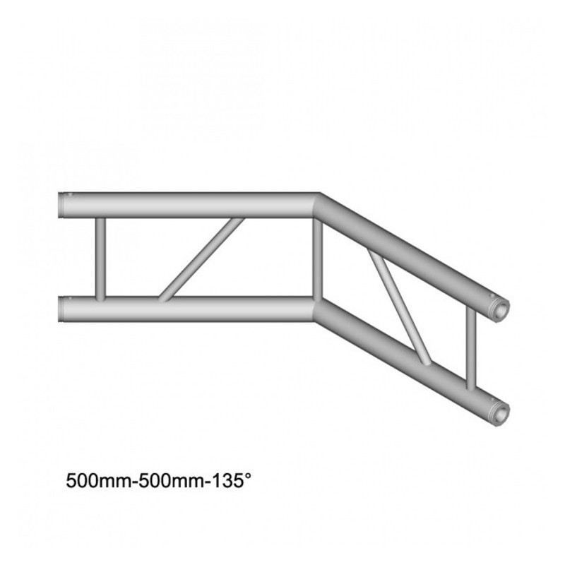 DURATRUSS DT 32sls2-C23V-L135 - narożnik alu