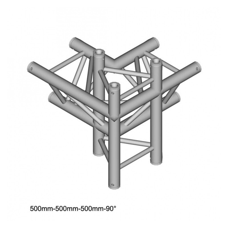 Duratruss DT 33sls2-C44-LUD - narożnik alu 90°