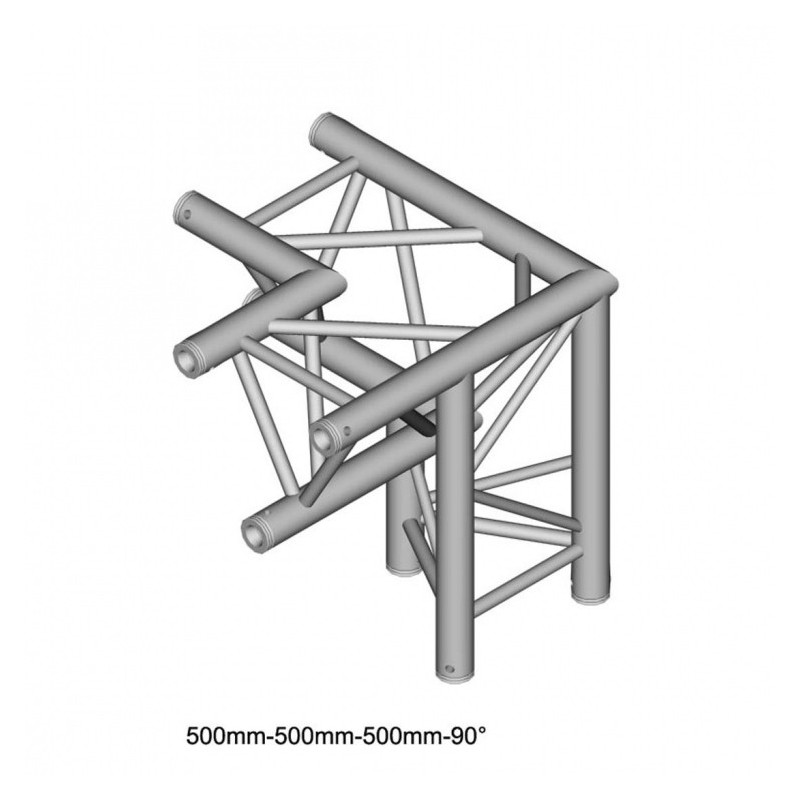 Duratruss DT 33sls2-C34-LD - Narożnik alu 90°