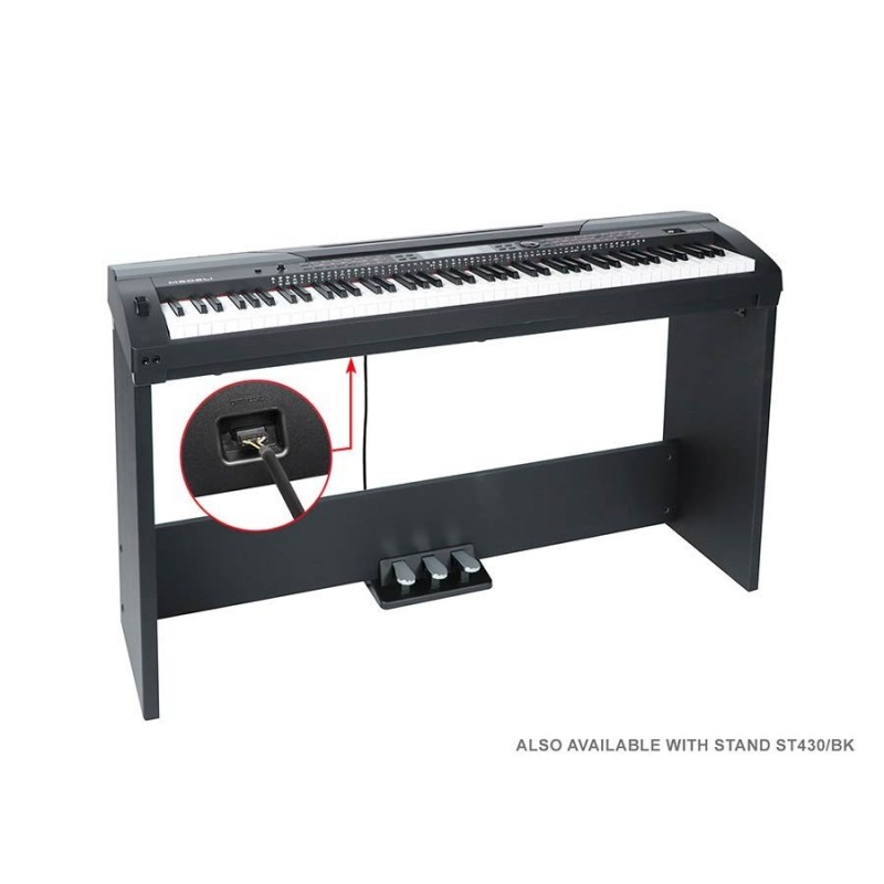 Medeli SP4200/BK - statyw tył