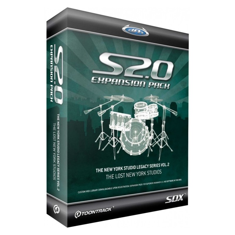 TOONTRACK New York Studios Vol.2 SDX - biblioteka brzmień