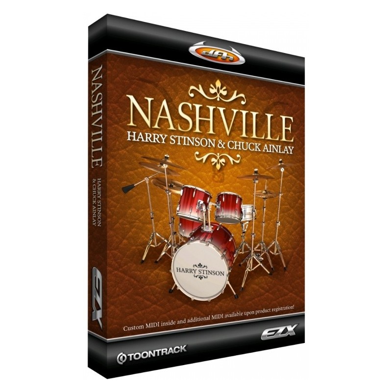 TOONTRACK Nashville EZX - biblioteka brzmień