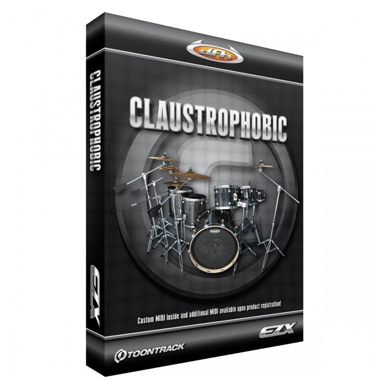 TOONTRACK Claustrophobic EZX - biblioteka brzmień