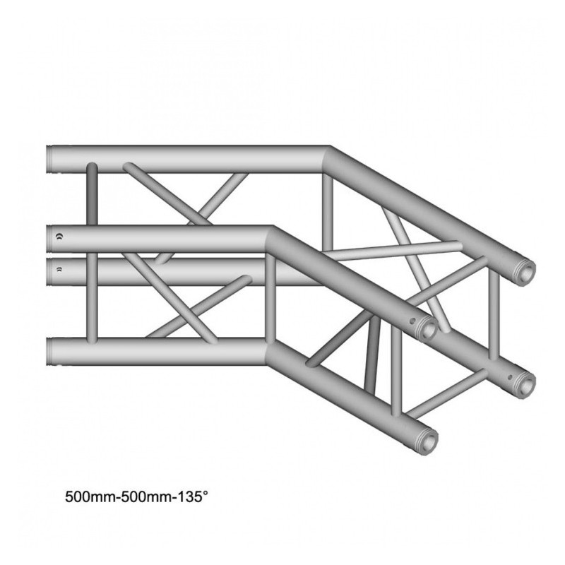 DURATRUSS DT 34sls2-C23-L135 - Narożnik alu