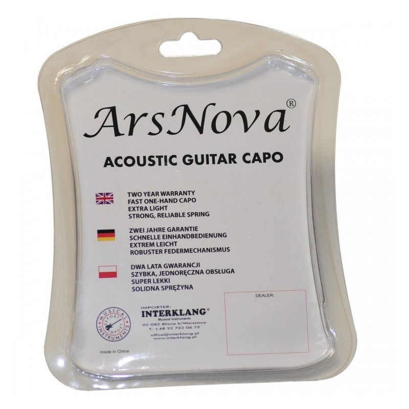 ArsNova AN-01 - Kapodaster Do Akustyka