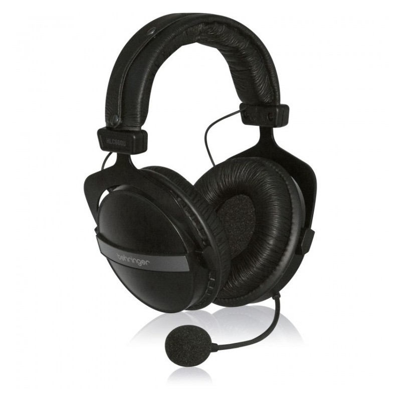 Behringer HLC 660U - słuchawki USB z mikrofonem