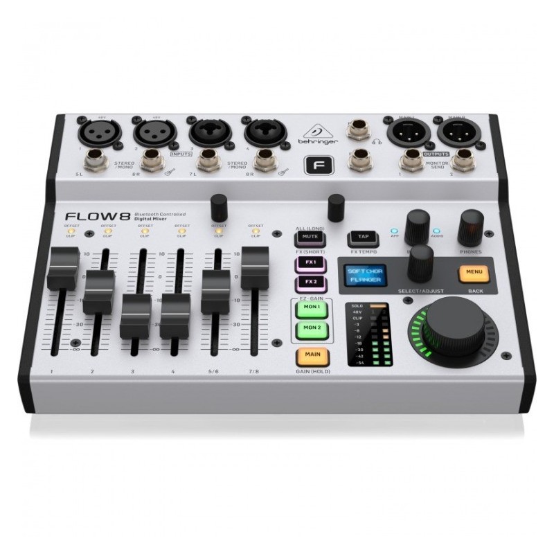 Behringer FLOW 8 -  mikser cyfrowy do podcastów