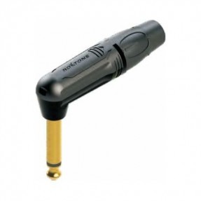 Roxtone RJ2RP-BG - Wtyk jack mono kątowy