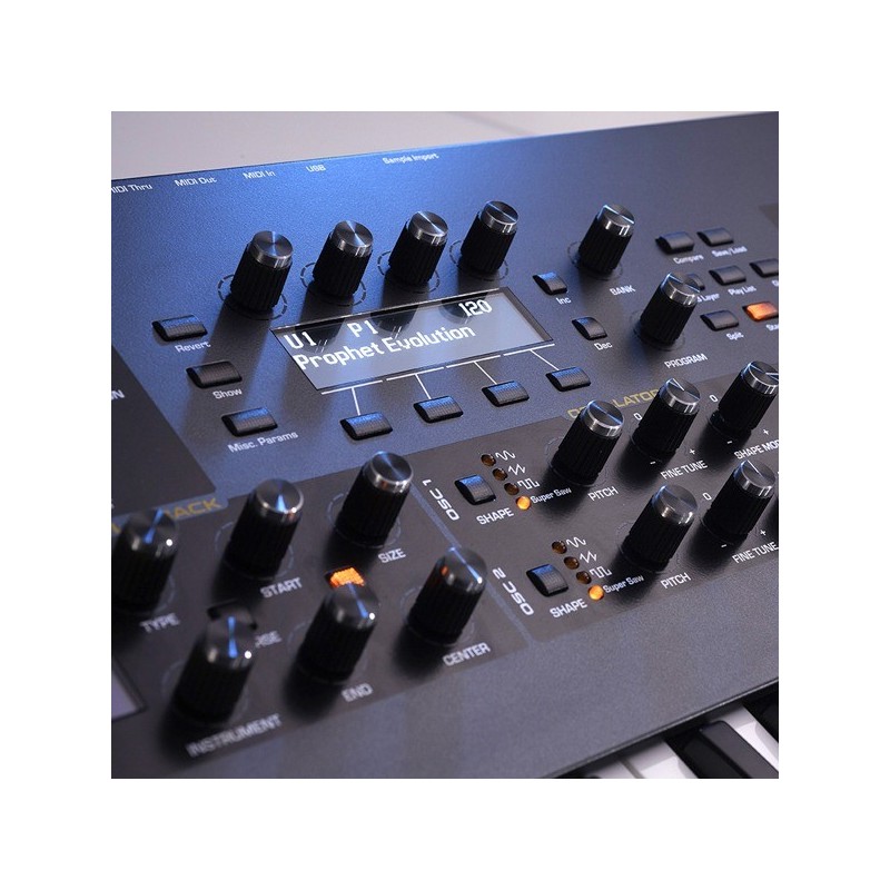 Sequential Prophet X - screen