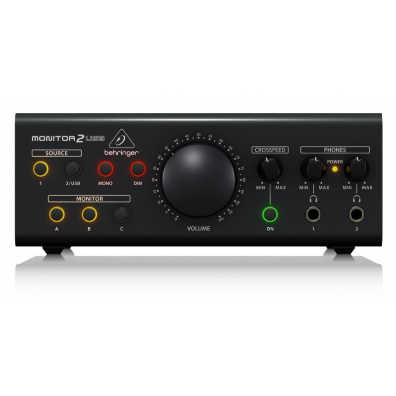 BEHRINGER MONITOR 2 USB - kontroler studyjny USB z VCA