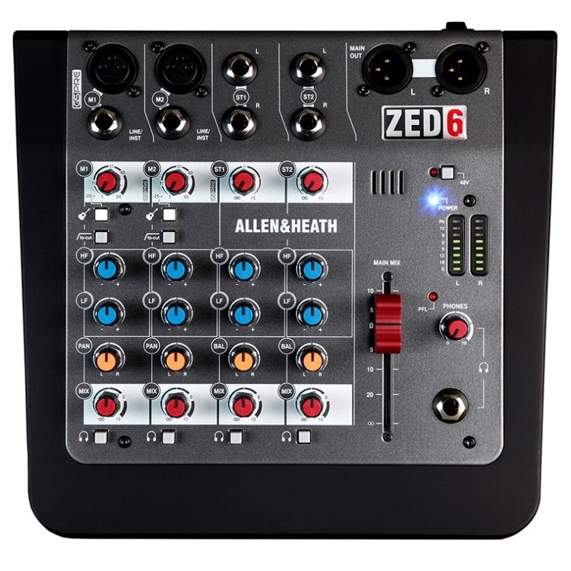 ALLEN & HEATH ZED 6 - mikser audio