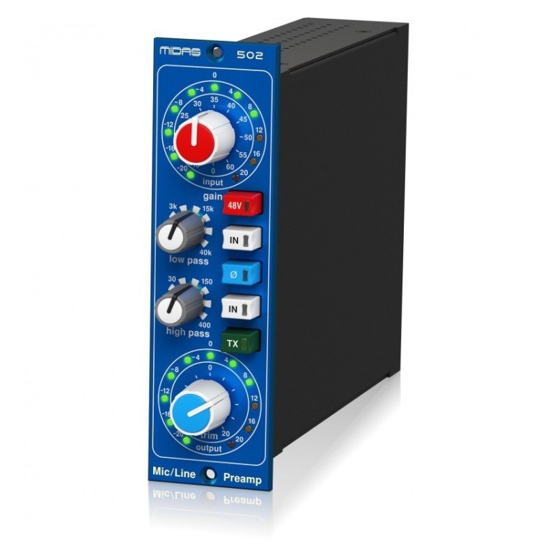 MIDAS Microphone Preamplifier 502 V2 - preamp