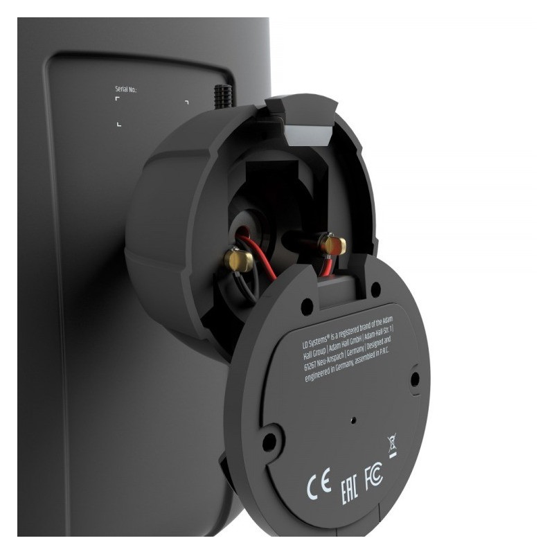 LD Systems DQOR 8 B - głośnik instalacyjny