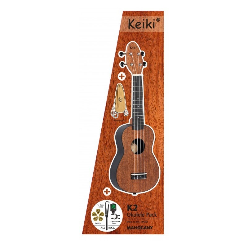 Ortega Keiki K2-MAH - ukulele sopranowe