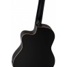 Ortega RCE125SN-SBK - gitara elektro-klasyczna