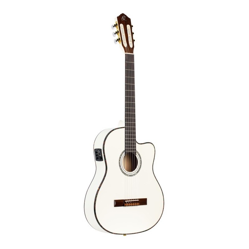 Ortega RCE145WH - gitara elektro-klasyczna