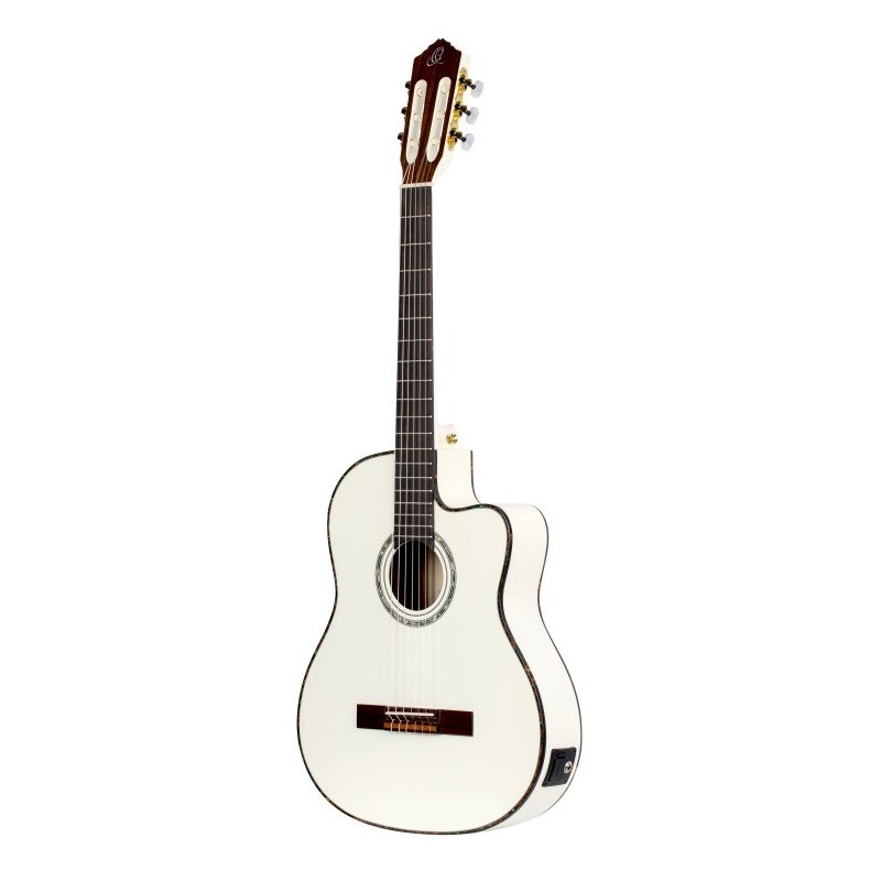 Ortega RCE145WH - gitara elektro-klasyczna