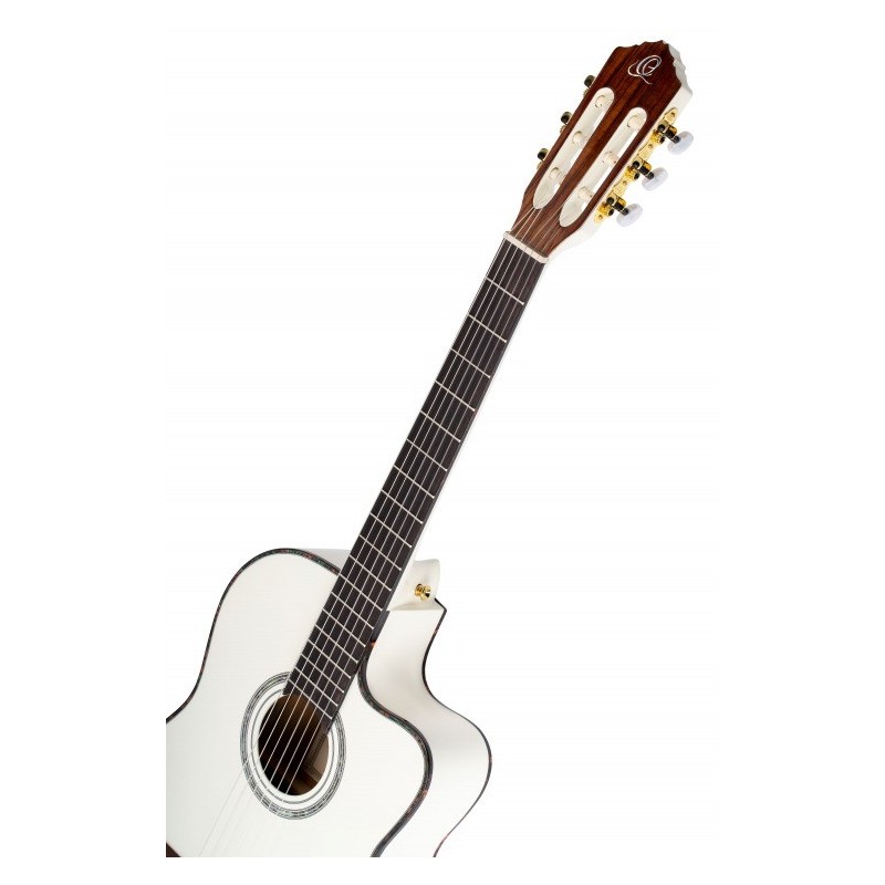Ortega RCE145WH - gitara elektro-klasyczna