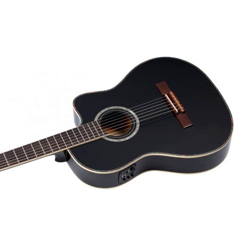 Ortega RCE145BK - Gitara Klasyczna