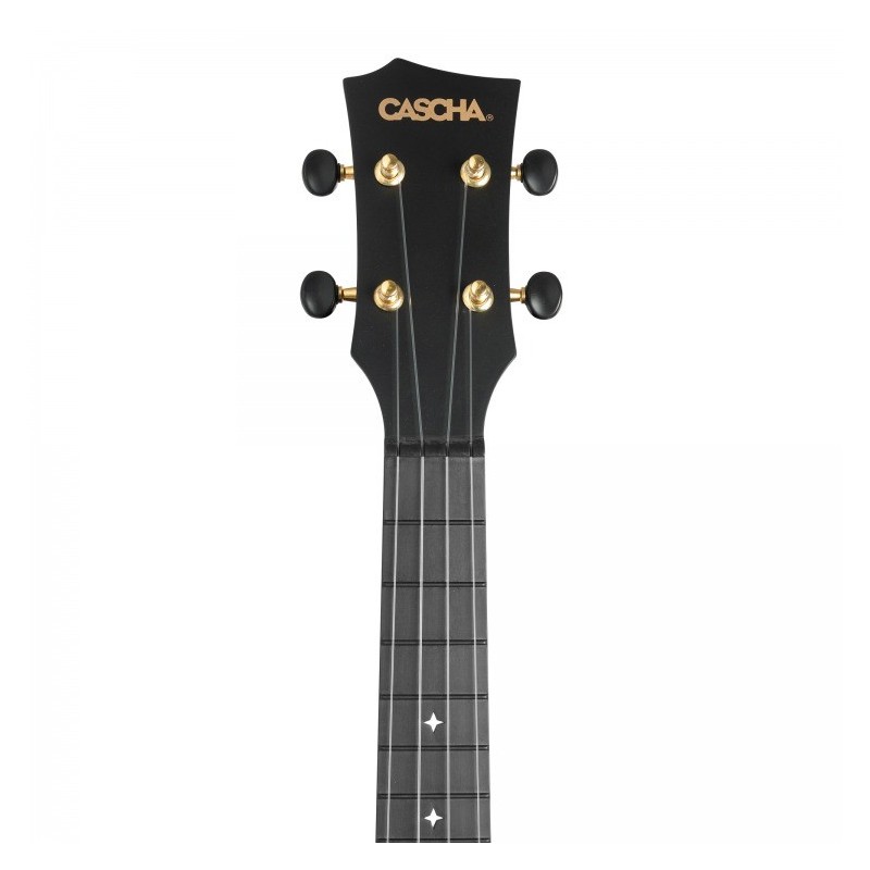 Cascha Carbon Fibre Set Black - Ukulele koncertowe