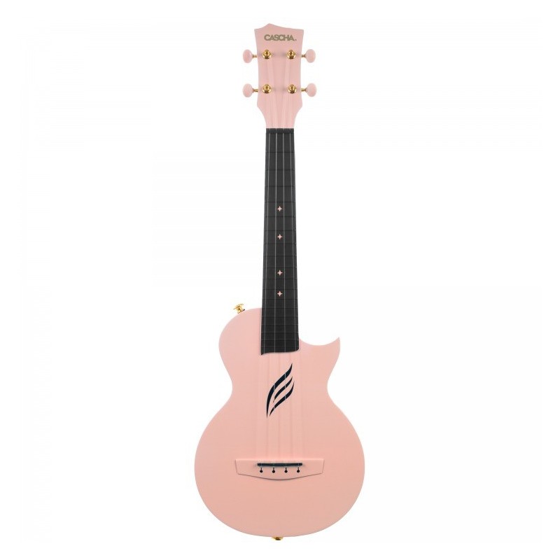 Cascha Carbon Fibre Set Pink - Ukulele koncertowe