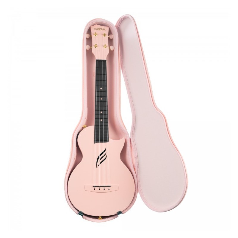 Cascha Carbon Fibre Set Pink - Ukulele koncertowe