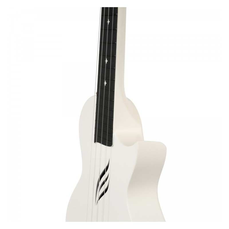 Cascha Carbon Fibre Set White - Ukulele koncertowe