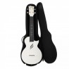 Cascha Carbon Fibre Set White - Ukulele koncertowe