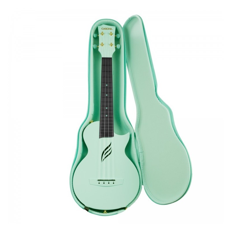 Cascha Carbon Fibre Set Mint - Ukulele koncertowe
