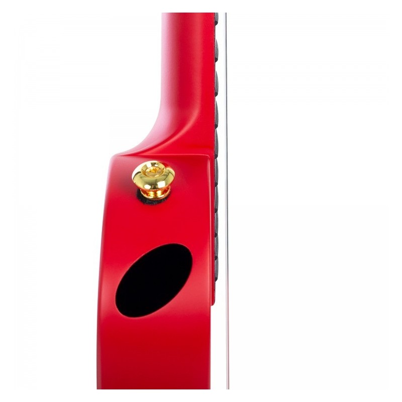 Cascha Carbon Fibre Set Red - Ukulele koncertowe