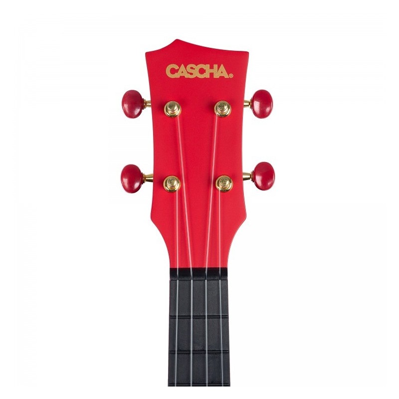 Cascha Carbon Fibre Set Red - Ukulele koncertowe